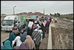 ثوار منيا القمح يحيون الذكرى السادسة لـ "جمعة الغضب"