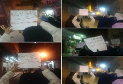 بنات الثورة بالمندرة ينددن بحكم العسكر في الذرى السادسة لجمعة الغضب