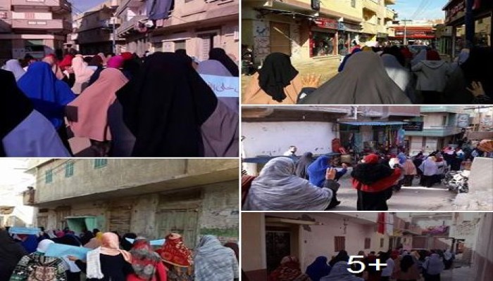 نساء ضد الانقلاب بحوش عيسى ينتفضن ضد حكم العسكر