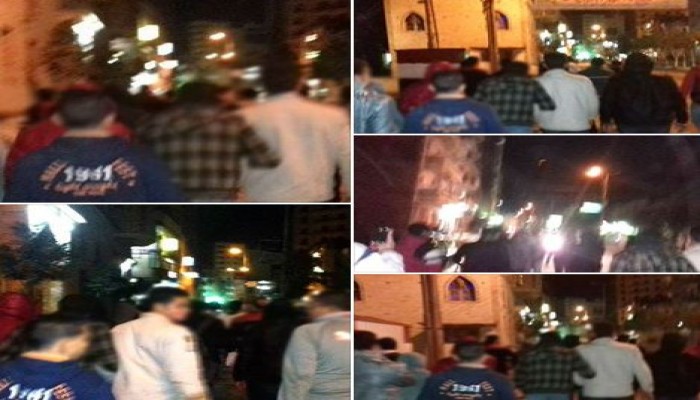 مسيرة ليلية لثوار كفر الدوار مطالبة برحيل حكم العسكر