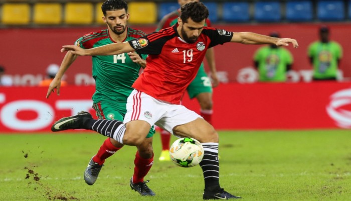 شاهد بالفيديو :  ملخص مباراة مصر والمغرب في كأس أمم أفريقيا