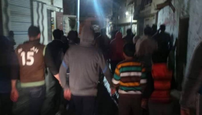 شباب ضد الانقلاب بحوش عيسى يهتفون بمسيرة حاشدة "يسقط يسقط حكم العسكر"