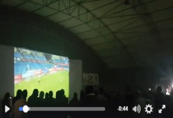 شاهد بالفيديو : فرحة عارمة لأهالي غزة بفوز منتخب مصر