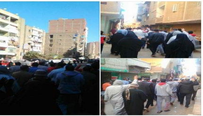 6 مظاهرات لثوار الجيزة تندد بالفقر المتصاعد