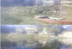 التلوث يُهدد الثروة السمكية بترعة العطف بالمحمودية