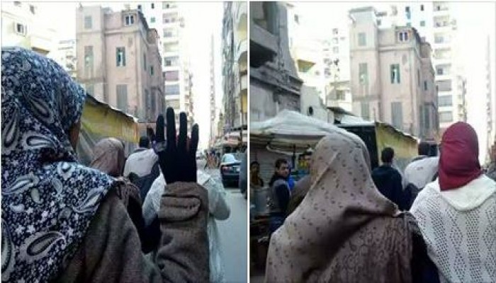 مسيرة لثوار محرم بك في فاتحة أسبوع " السيسي فقرنا"