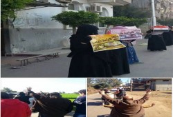 ثوار الدقهلية يتظاهرون رفضاً لحكم العسكر في جمعة "السيسي فقرنا"