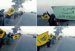 سلاسل بشرية صباحية لثوار فاقوس في ثان أيام "السيسي فقرنا "