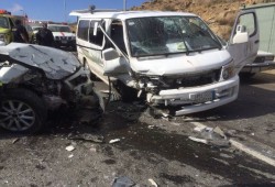 مصرع شخص وإصابة 6 آخرين في حادث انقلاب سيارة بالوادي الجديد