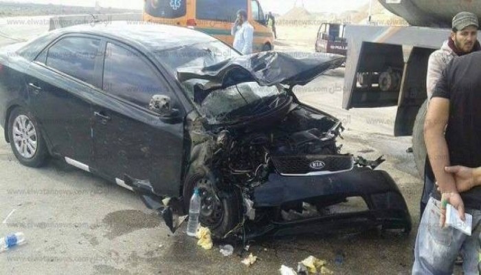 إصابة 10 أشخاص بحادث سير بمفارق كاترين بجنوب سيناء