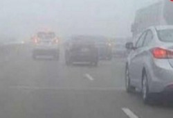 إغلاق طريق «الإسكندرية» الصحراوي بسبب الشبورة الكثيفة