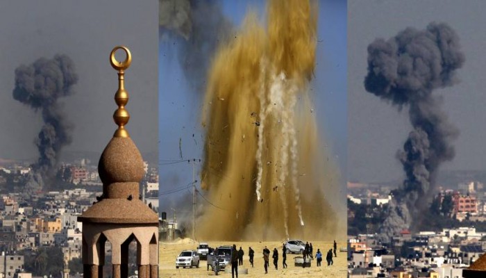 الاحتلال يجدد عدوانه على غزة ويشن 19 غارة