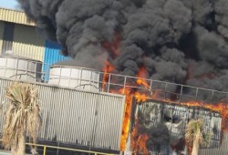 حريق بـ"السويس للصلب" وانباء عن وفيات