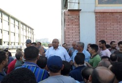 إضراب عمال "غزل المحلة" للمطالبة بالبدل والعلاوة