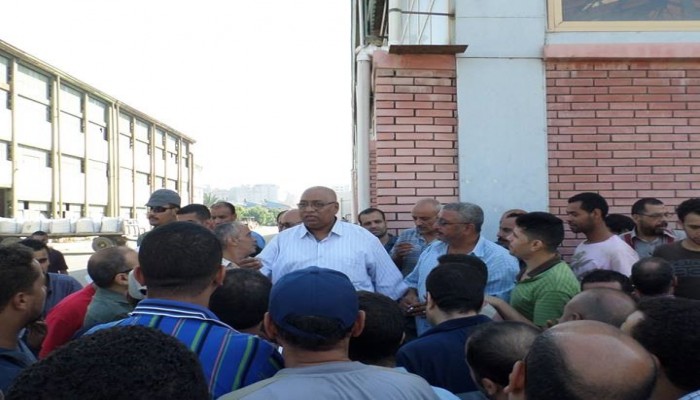 إضراب عمال "غزل المحلة" للمطالبة بالبدل والعلاوة