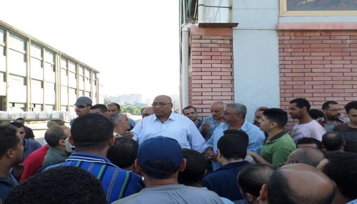 إضراب عمال "غزل المحلة" للمطالبة بالبدل والعلاوة
