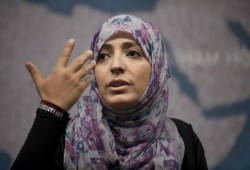 توكل كرمان : السيسى وبشار كلاهما قتل من يريد الحرية