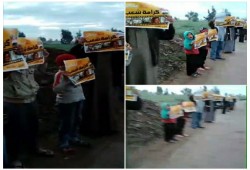 فعالية مناهضة للانقلاب لثوار المحلة الكبرى تنديدا بالعسكر الفشلة