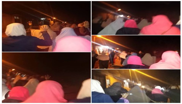 "الحرية لكل سجين" هتاف أولتراس أحرار بكفر الدوار في مسيرة شبابية
