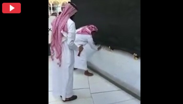 غسل الكعبة المشرفة من آثار "حادثة البنزين"
