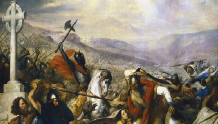 أعظم 10 معارك حارب فيها المسلمون (بلاط الشهداء 10/7)