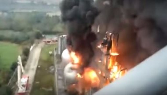 جرحى بانفجار مفاعل نووي فى فرنسا