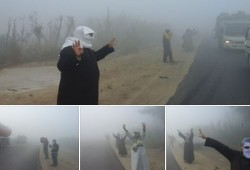 سلسلة بشرية لثوار كوم حمادة بداية أسبوع "مصر كبيرة عليك"