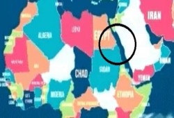 "مصر للطيران" تنشر خريطة مصر بدون حلايب وشلاتين