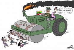 صحيفة فرنسية : رغم اﻹبادة الجماعية.. العالم لم يدرك بعد مأساة الروهينجا