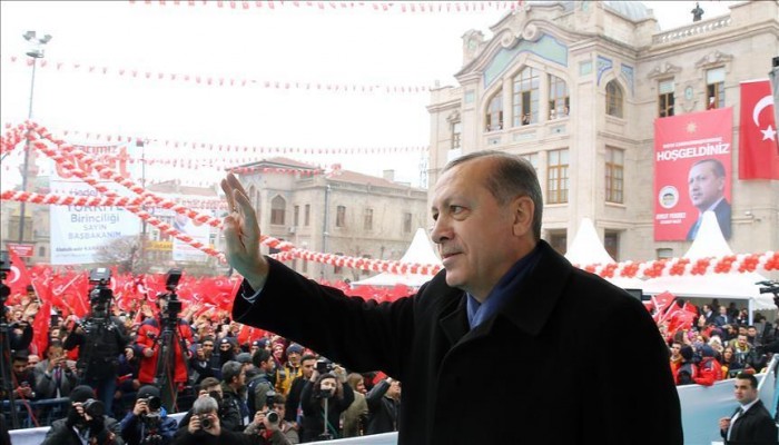 أردوغان يحث مواطنيه على التصويت لصالح تعديل دستور البلاد