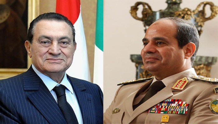 هذا ما فعله السيسي لإنقاذ مبارك قبل تنحيه