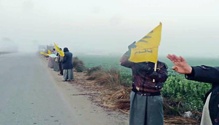 ثوار فاقوس يواصلون حراكهم في ثاني أسبوع مصر كبيرة عليك