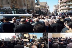 جنازة مهيبة لوالدة الإعلامي "نور عبد الحافظ" بدمنهور