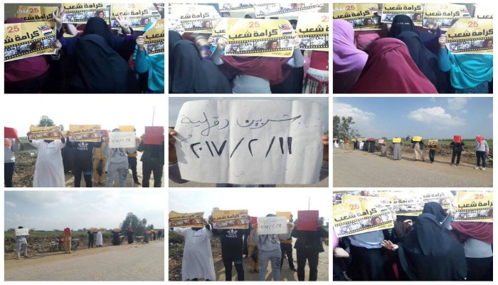 ثوار الدقهلية ينتفضون في ذكرى تنحي مبارك