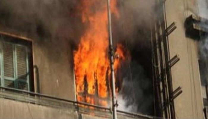 مصرع رضيع إثر إصابته في حريق بوحدة سكنية بالمنيا