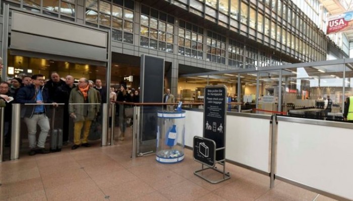 "مادة مجهولة" تتسبب في إغلاق مطار هامبورغ