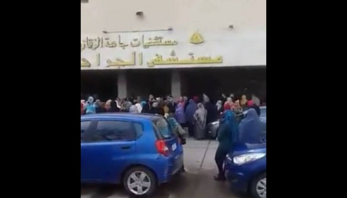 ممرضات "الزقازيق" يواصلن إضرابهن عن العمل لليوم الثالث على التوالي