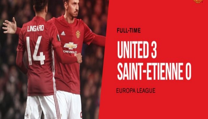 مانشيستر يونايتد يحجز مقعد في الدور الـ 16 من الدوري الاوروبي بهاتريك إبراهيموفيتش (فيديو)