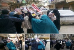 ثوار الجيزة ينطلقون من العمرانية ببداية " السيسي عدو الشعب "