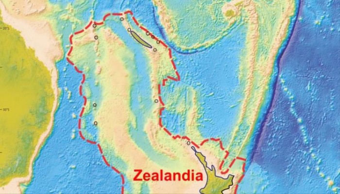 العثور على قارة غارقة في المحيط الهادي