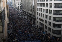 160 ألف متظاهر فى برشلونة يطالبون باستقبال اللاجئين السوريين