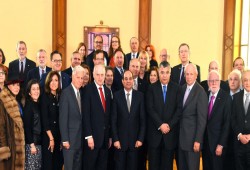 السيسي يواصل استقبال اليهود في الاتحادية