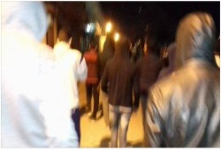 شباب كفر الدوار في مسيرة ليلة ضد حكم العسكر