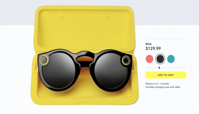 سناب توفر نظارتها Spectacles للشراء عبر الإنترنت