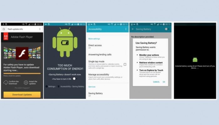 فيروس خطير يقلد نقرات المستخدم على أندرويد