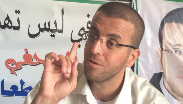 16 يومًا على إضراب الأسير الصحفي القيق عن الطعام