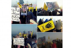 ثوار فاقوس بالشرقية يدشنون تظاهرات إسبوع "قادتنا أبطال"