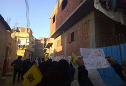 ثوار القرين بالشرقية يتظاهرون ضمن جمعة "قادتنا أبطال"