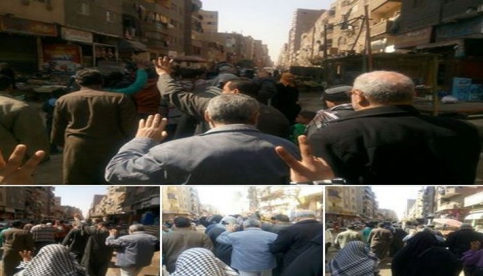 أحرار العمرانية بالجيزة ينتفضون في بداية أسبوع "قادتنا أبطال"