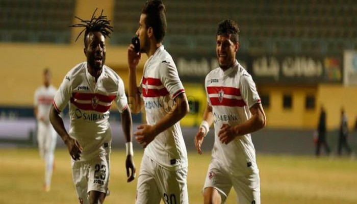 الزمالك يواصل مواصلة المقاصة بعد الفوز على التعدين بهدفين نظيفين